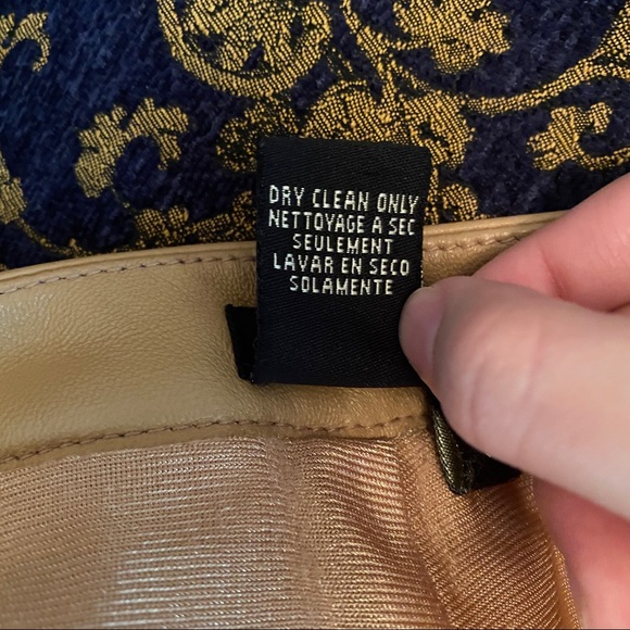 BCBGMaxAzria tan 100% leather pants - Picture 8 of 12